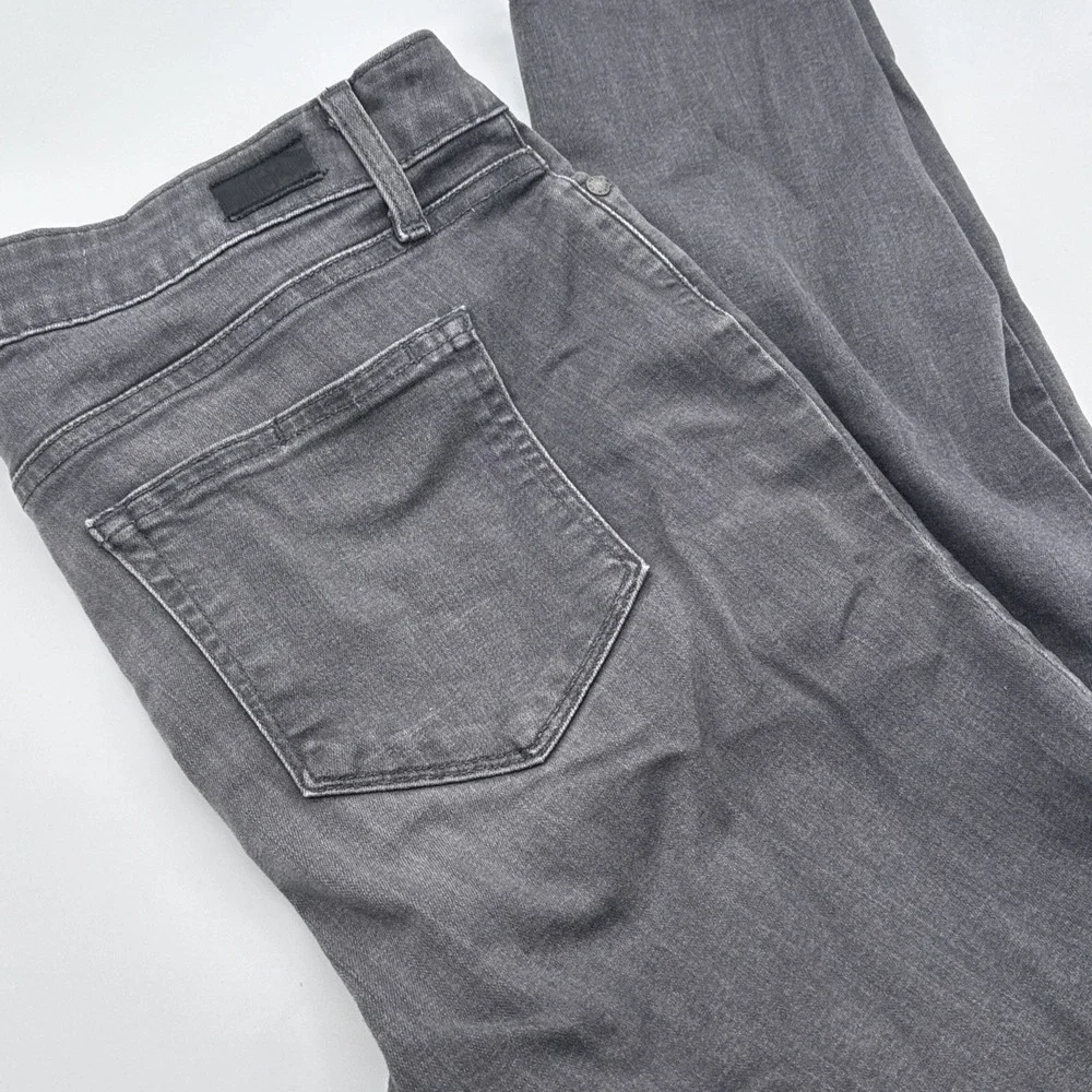 Paige Verdugo Ankle Jeans Womens 32 (FITS 33 X 29) Gray Tapered Leg Stretch